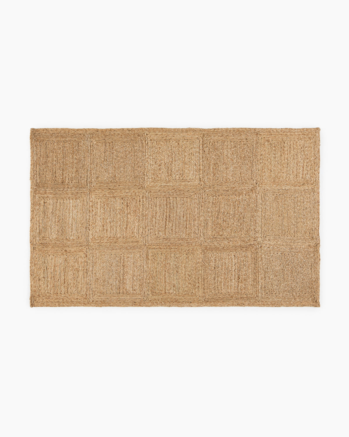 Pieced Handwoven Jute Rug