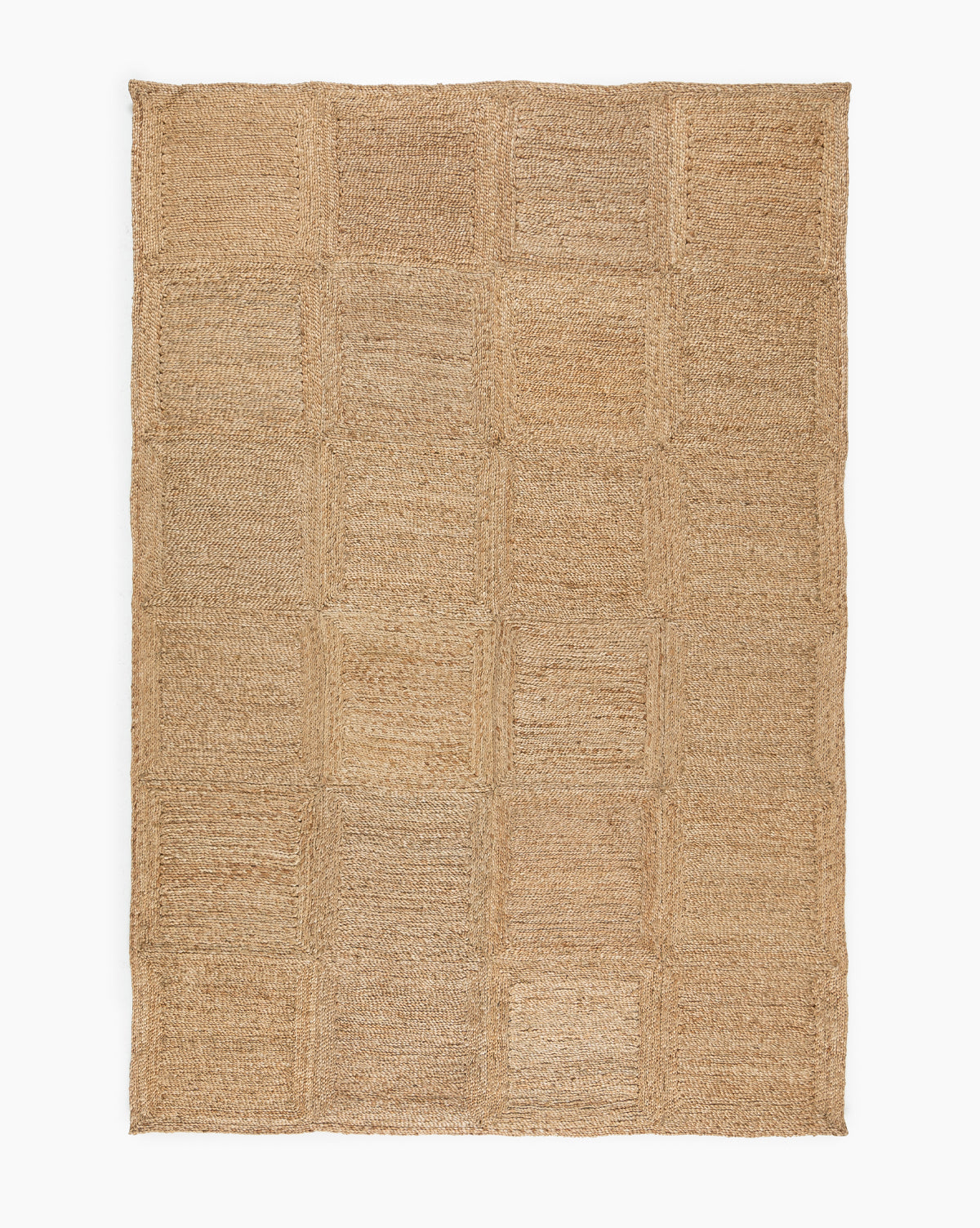 Pieced Handwoven Jute Rug