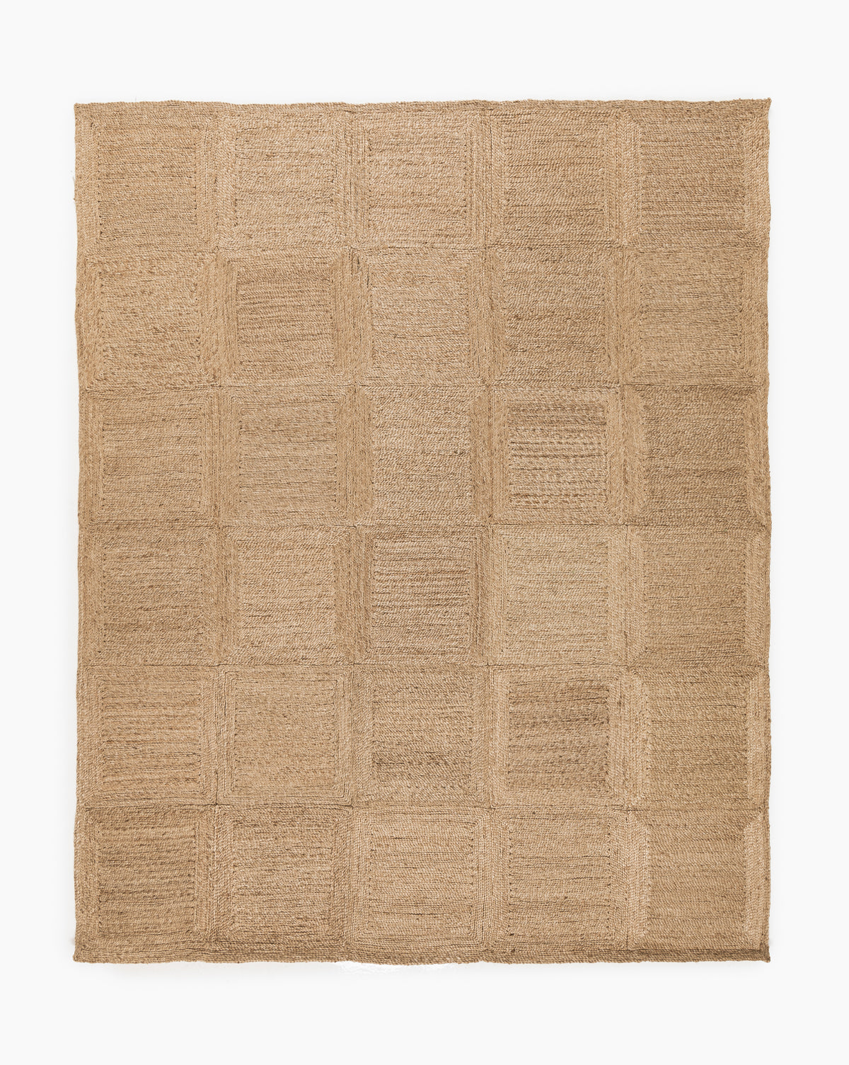 Pieced Handwoven Jute Rug