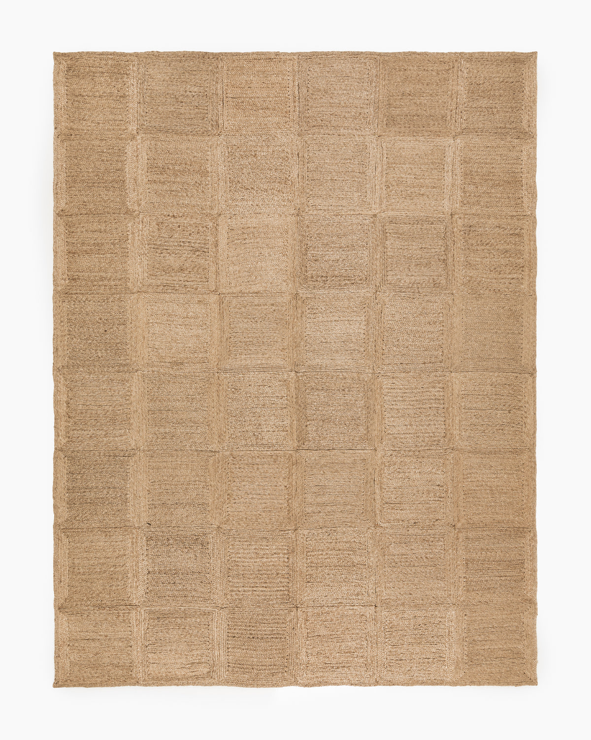 Pieced Handwoven Jute Rug