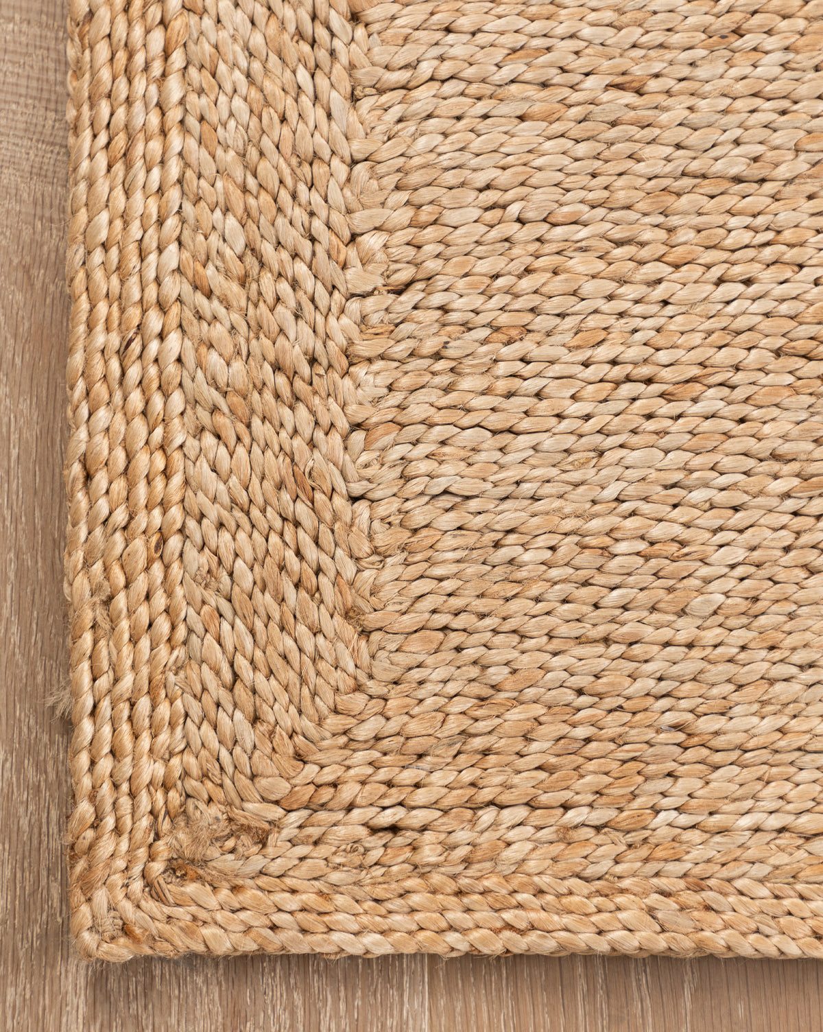 Pieced Handwoven Jute Rug