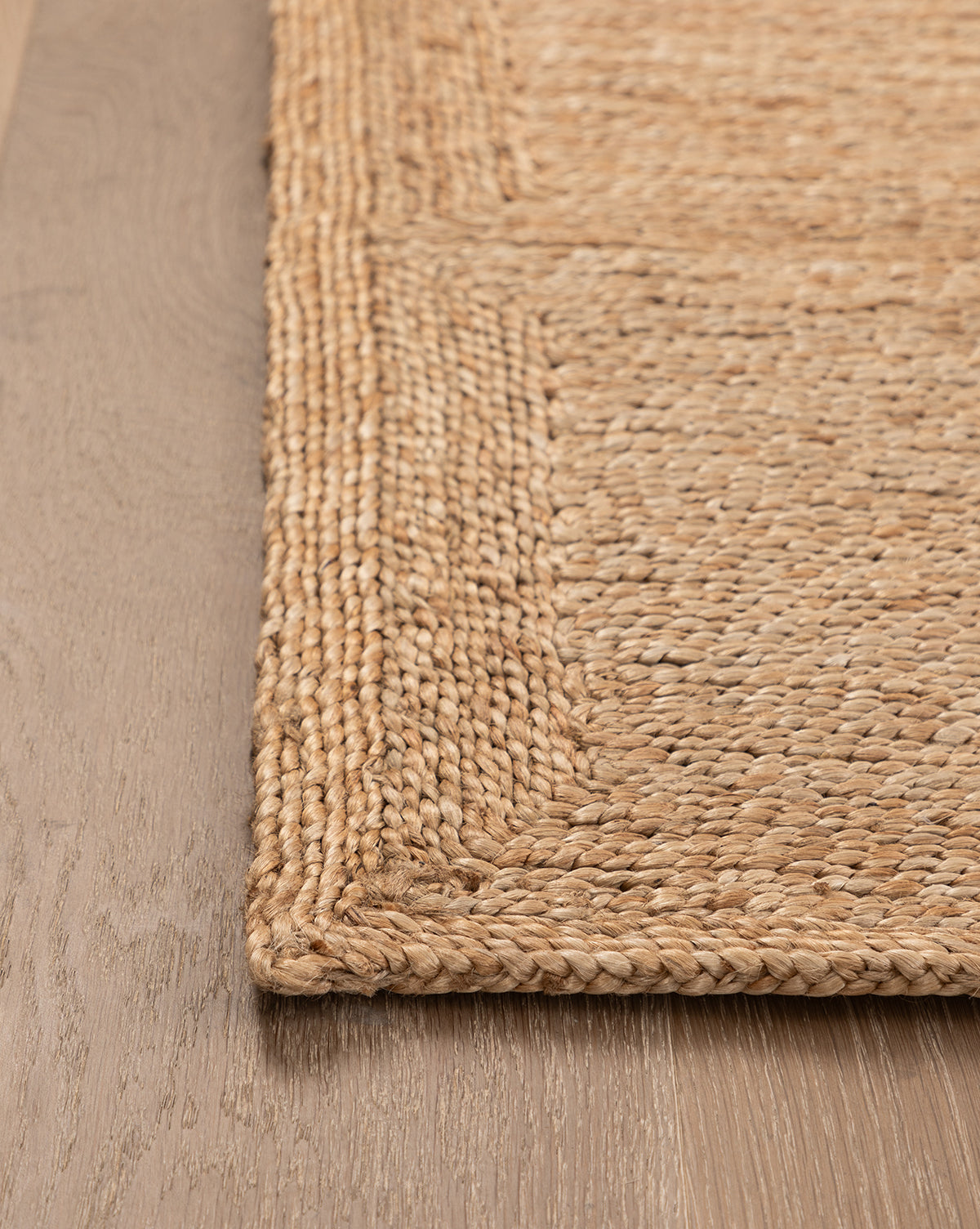 Pieced Handwoven Jute Rug