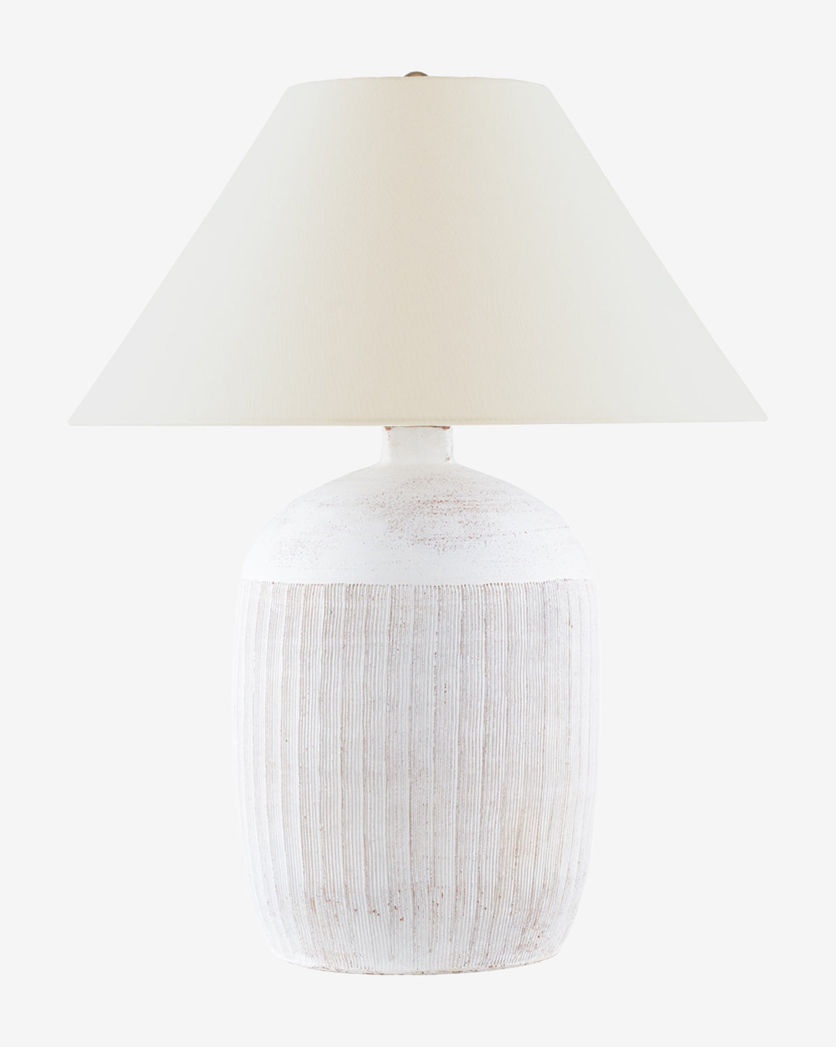 Portis Combed Round Table Lamp