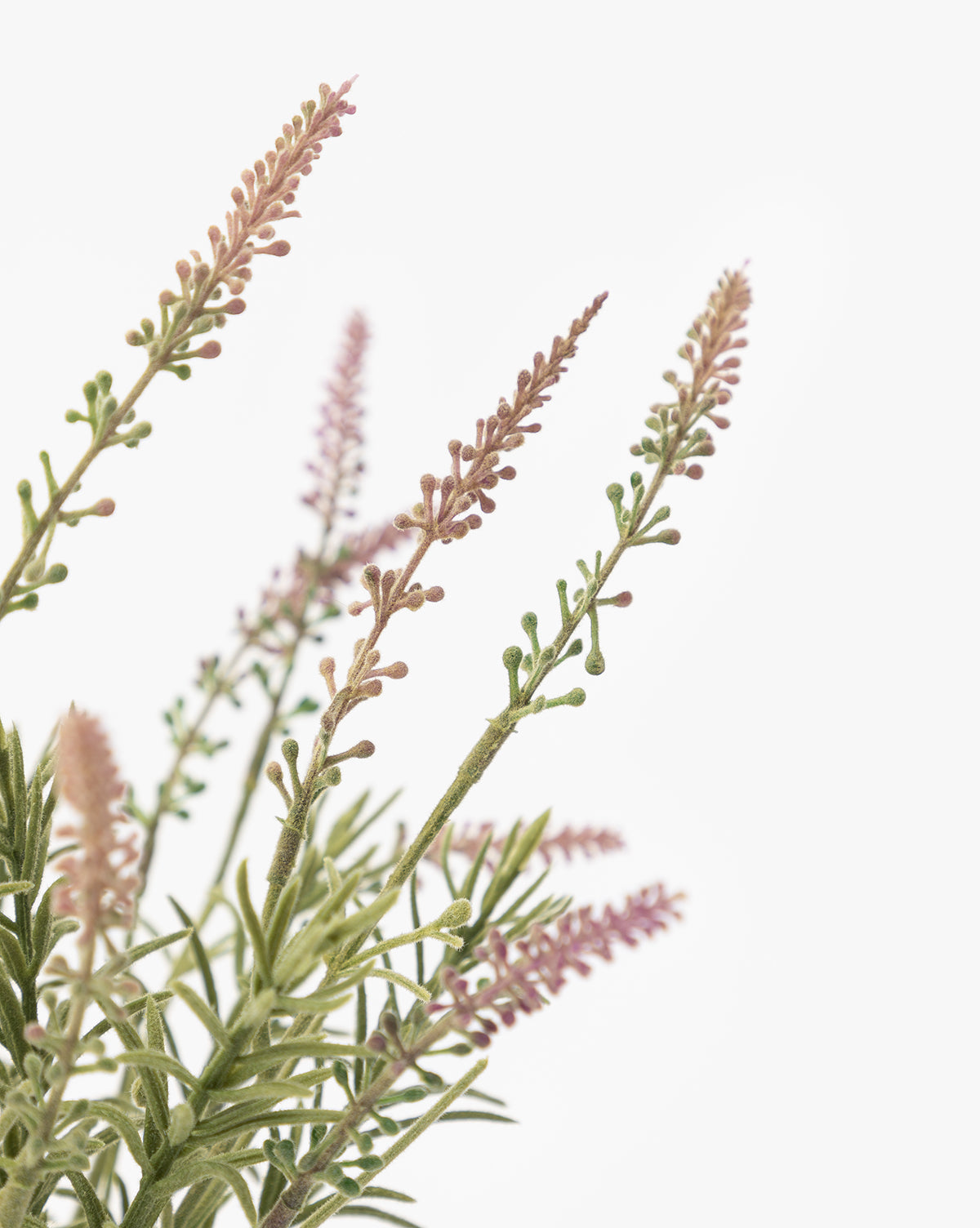 Potted Faux Lavender Topiary