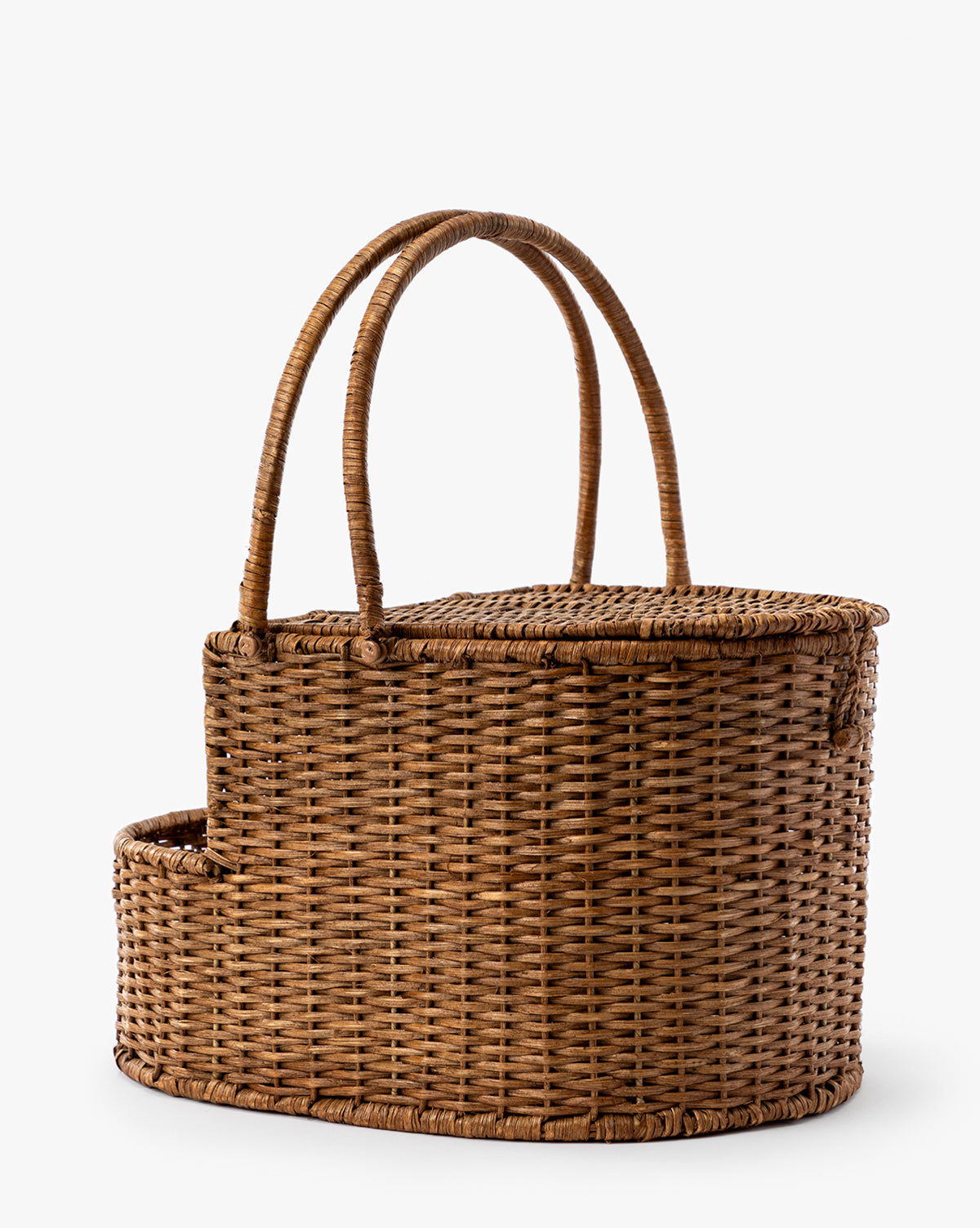 Rattan Wicker Picnic Basket