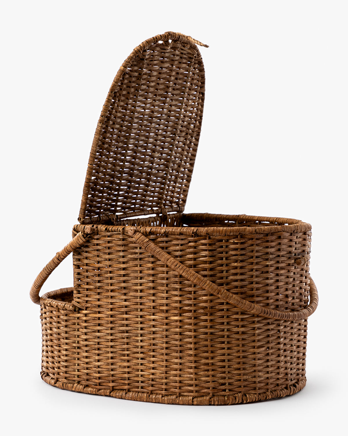 Rattan Wicker Picnic Basket