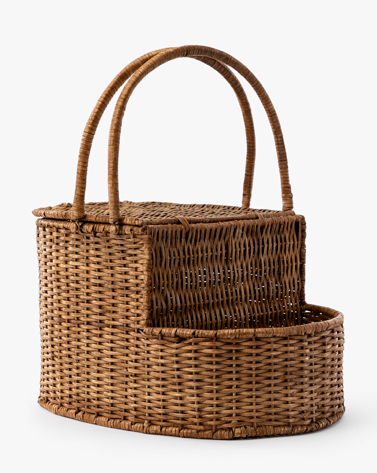 Rattan Wicker Picnic Basket