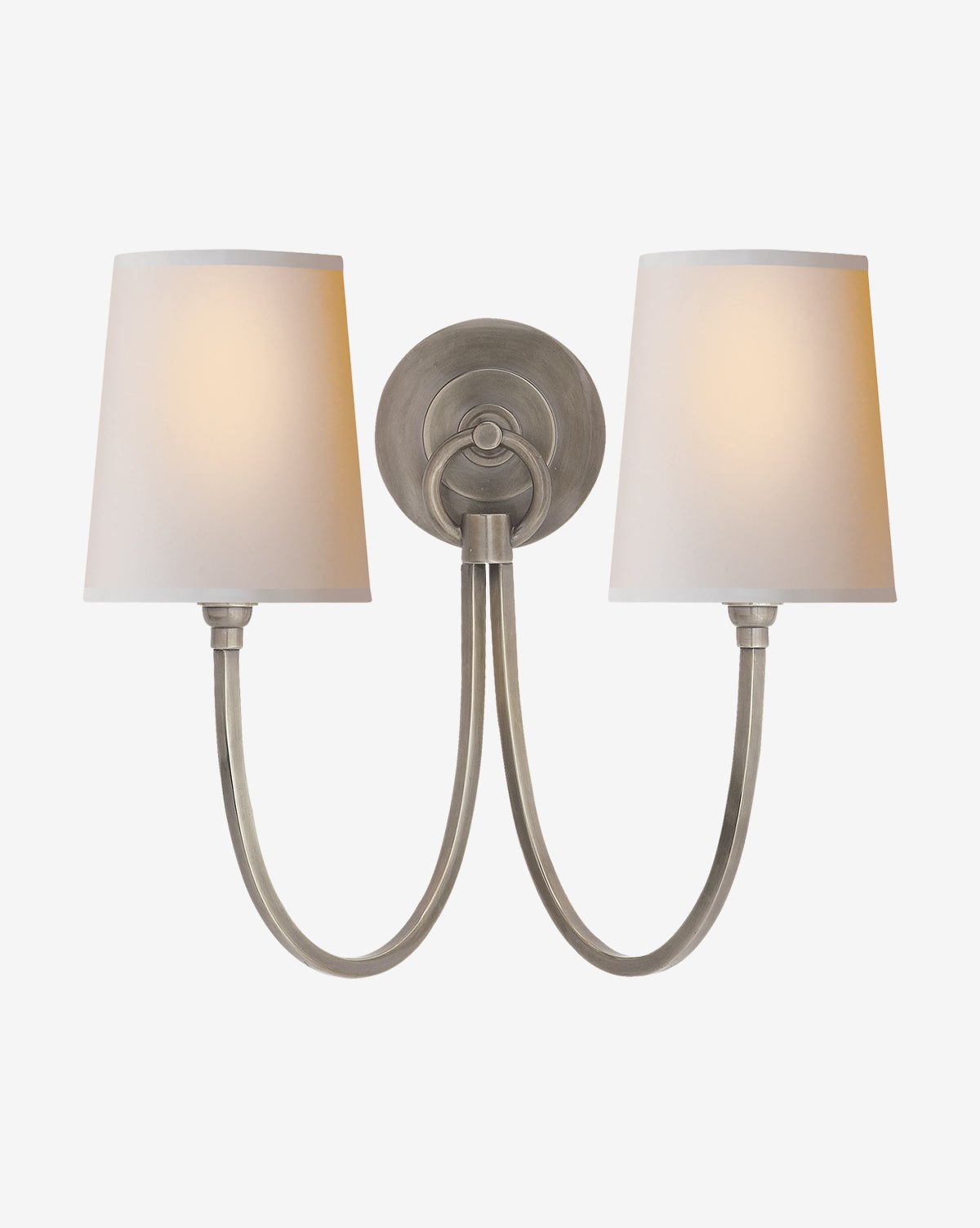 Reed Double Sconce