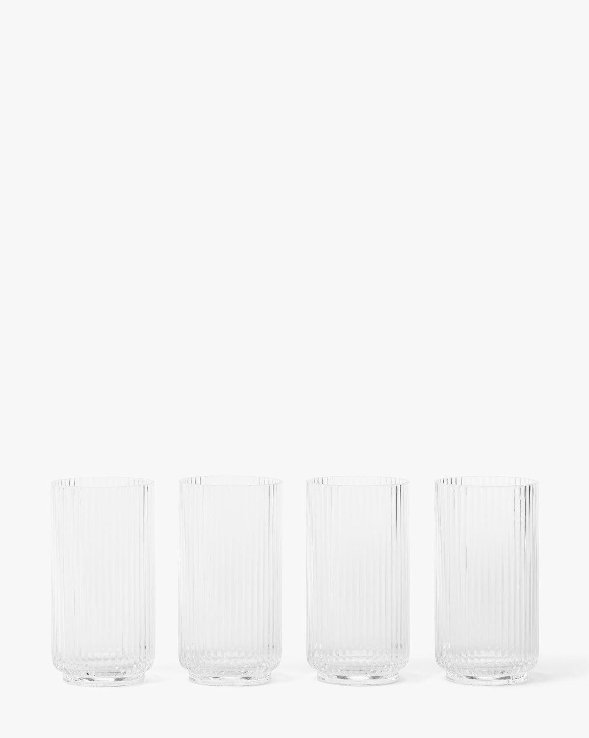 Sanibel Acrylic Highball Drinking Glasses (Set of 4)