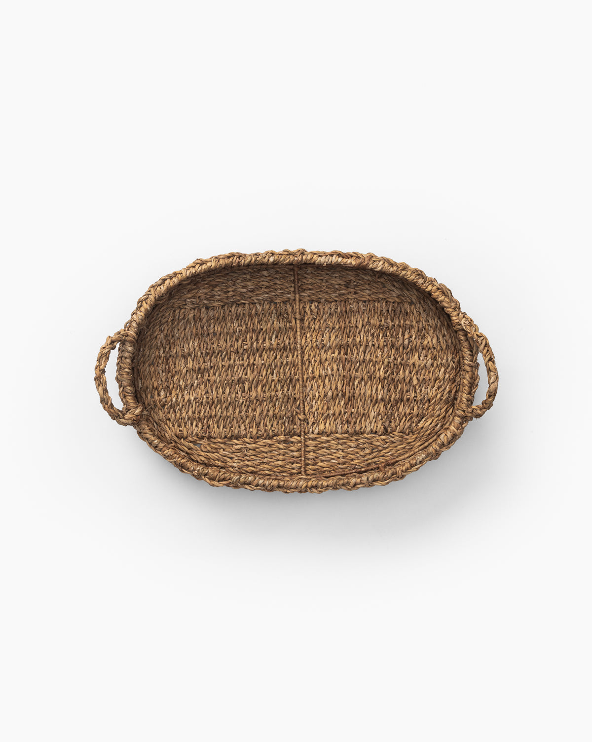 Seagrass Oval Tray