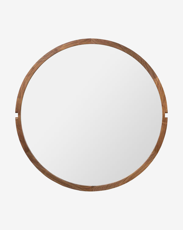 Natural Rope Small Round Mirrors, Set of 2