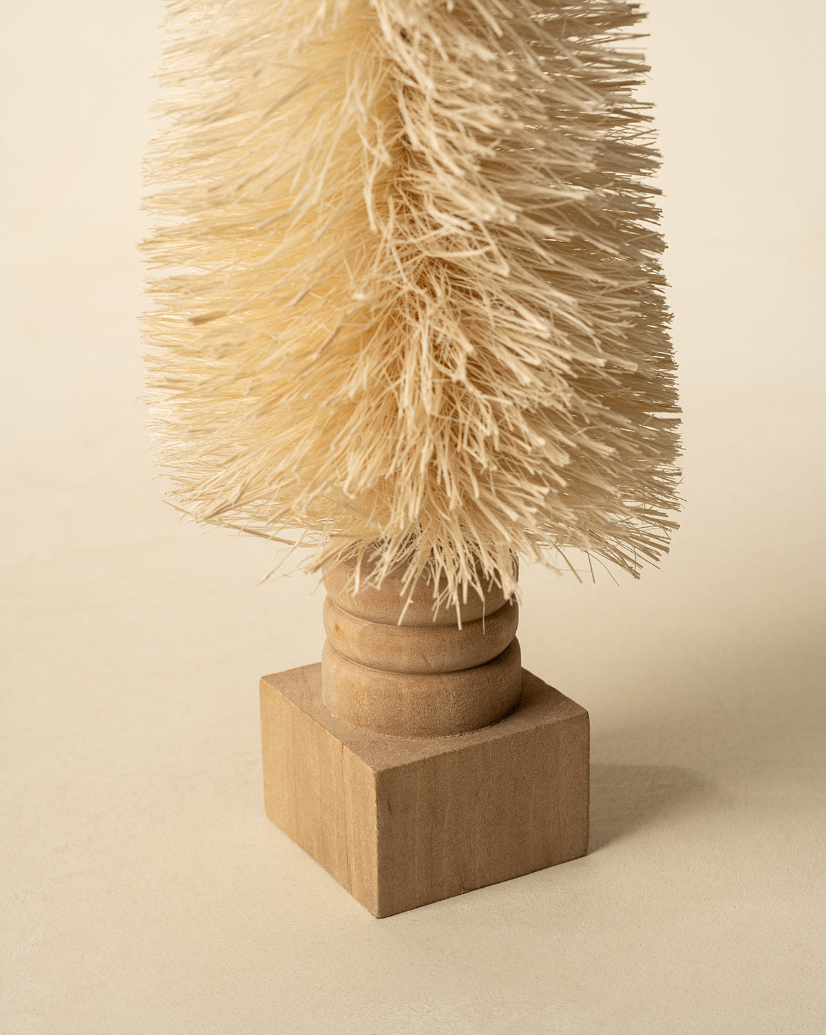 Sisal Bottle Brush Tree with Base