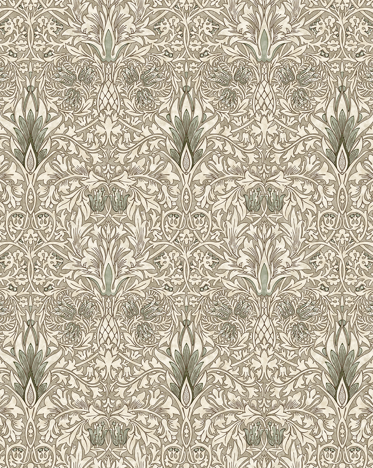 Morris & Co. x McGee & Co. Snakeshead Wallpaper