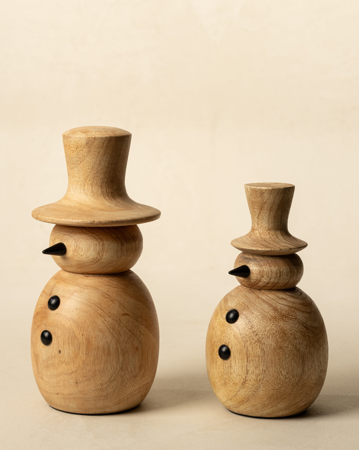 Snowmen Mantel Set (Set of 2)