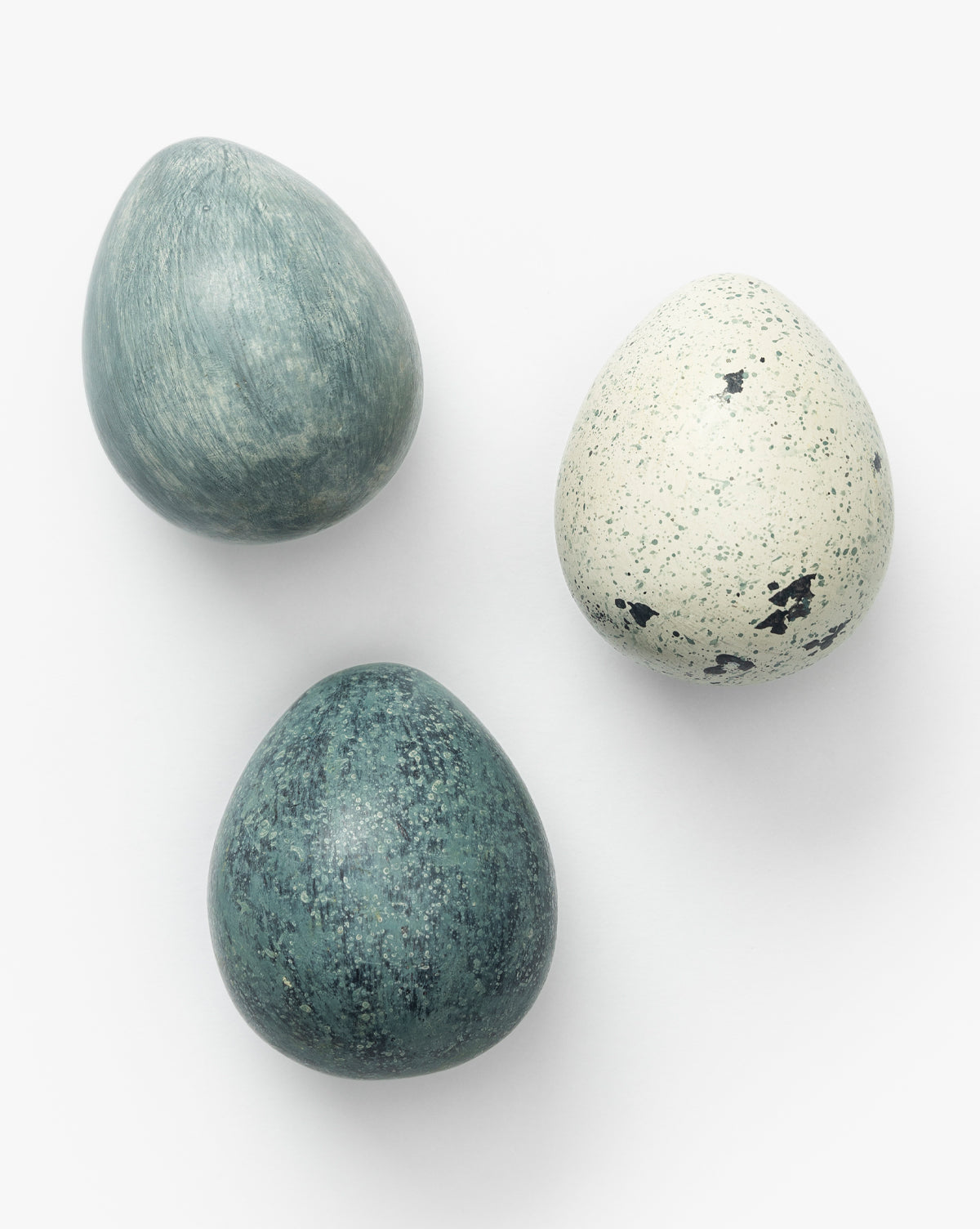 Speckled Ceramic Eggs (Set of 3)