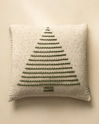 Speckled Knit Tree Pillow Cover