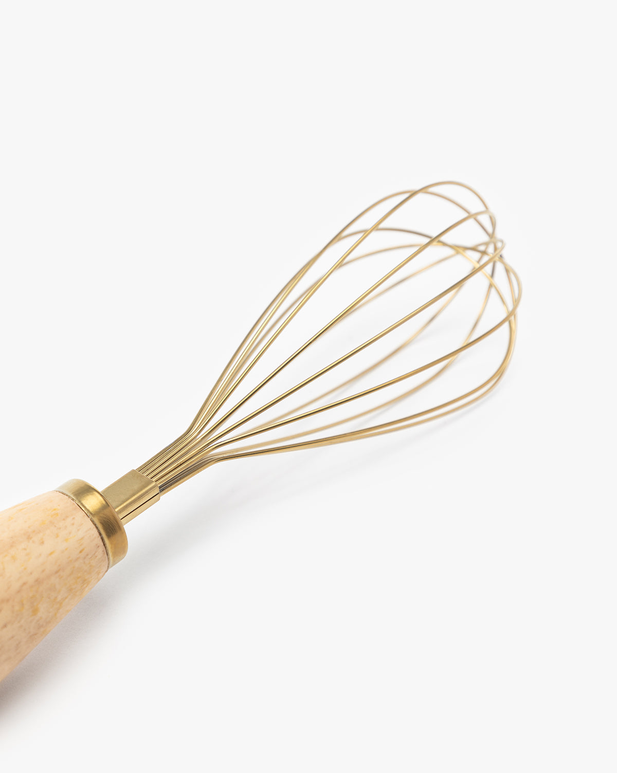 Stainless Steel Whisk with Wood Handle