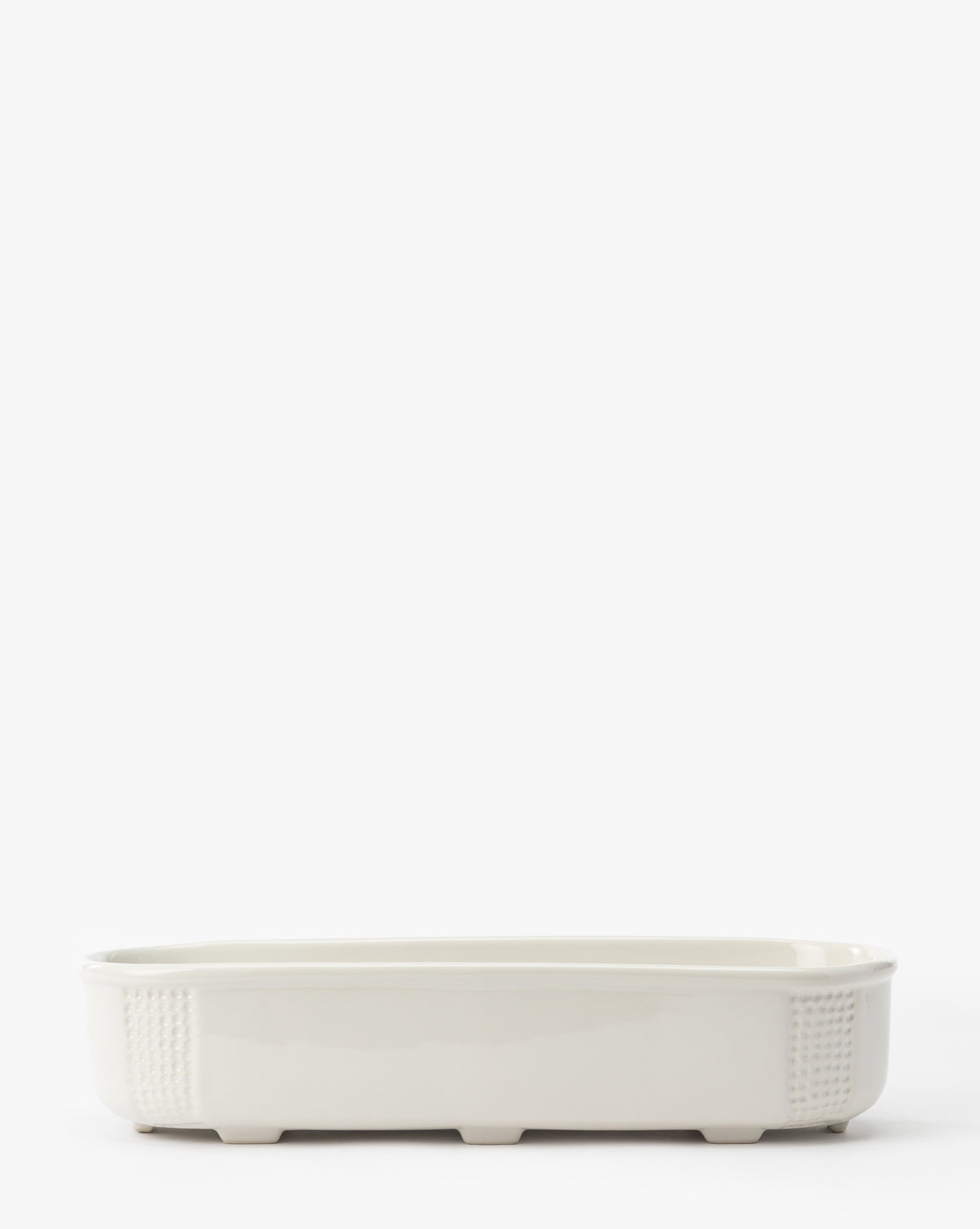 Stoneware Baking Dish in Matte White