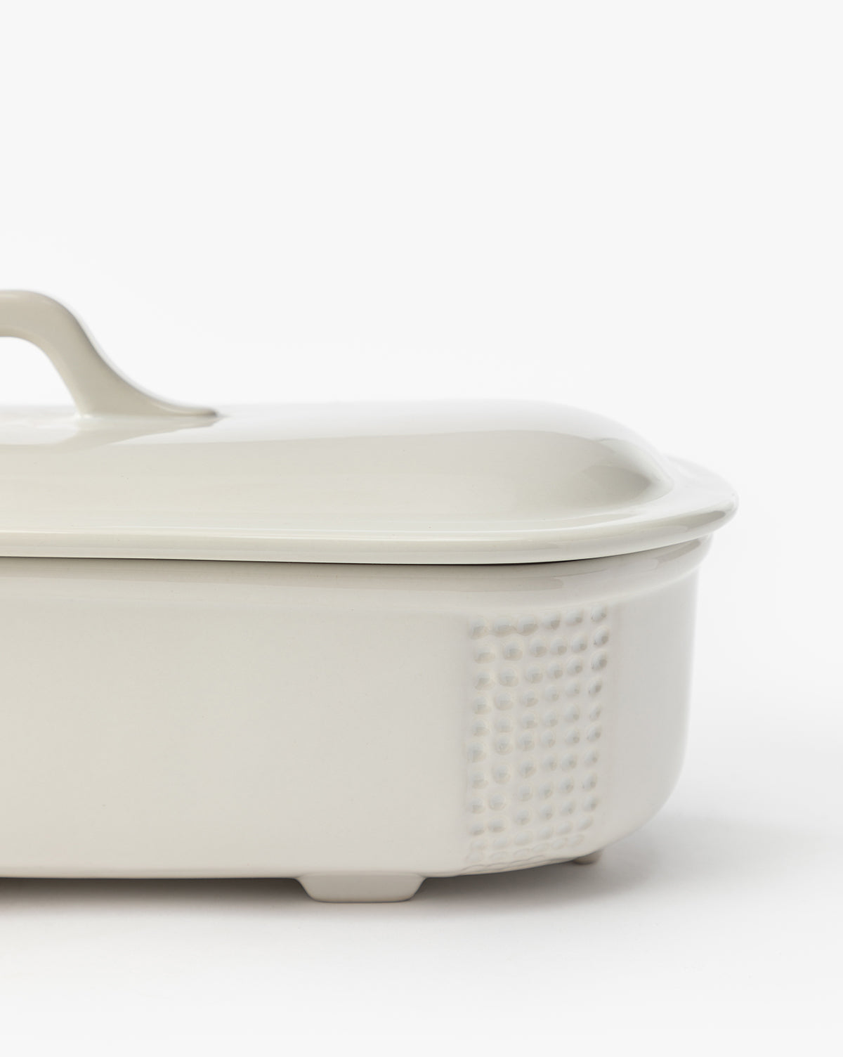 Stoneware Baking Dish in Matte White