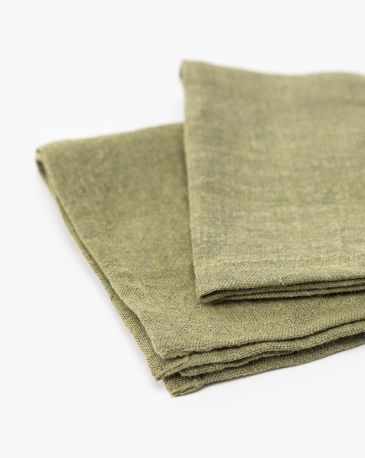 Stonewashed Linen Cocktail Napkins (Set of 4)