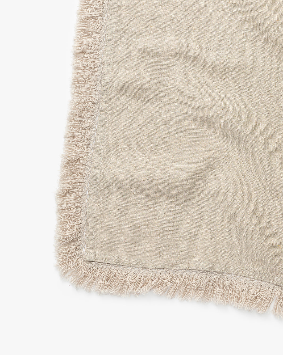 Tan Fringe Napkin