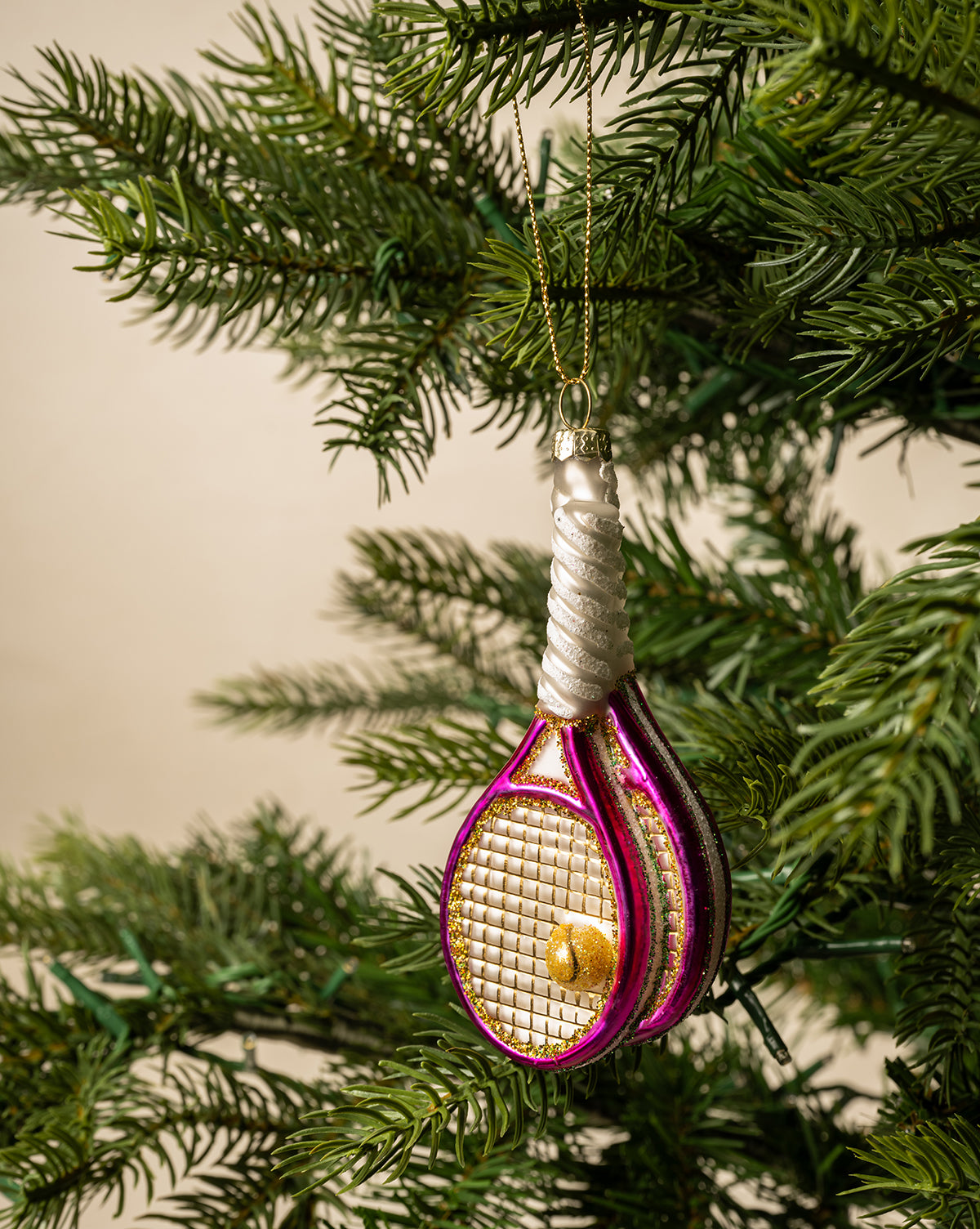 Tennis Racket Ornament