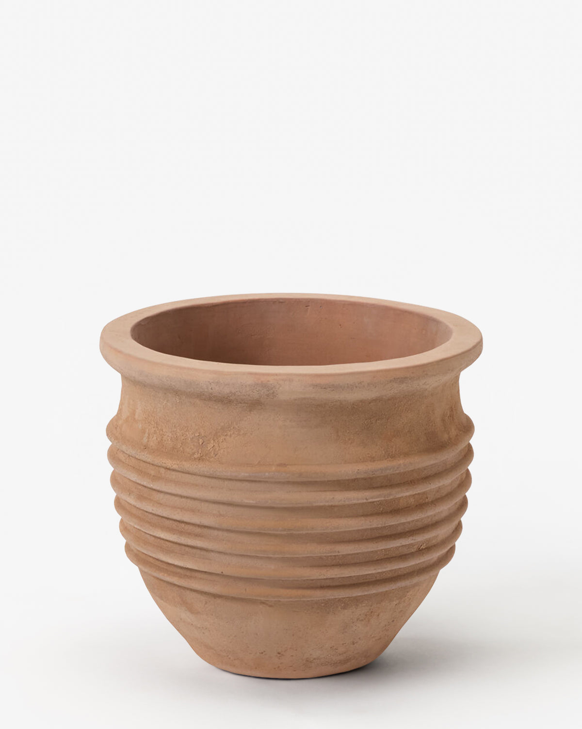 McGee & Co. terracotta planter for a patio or garden. 