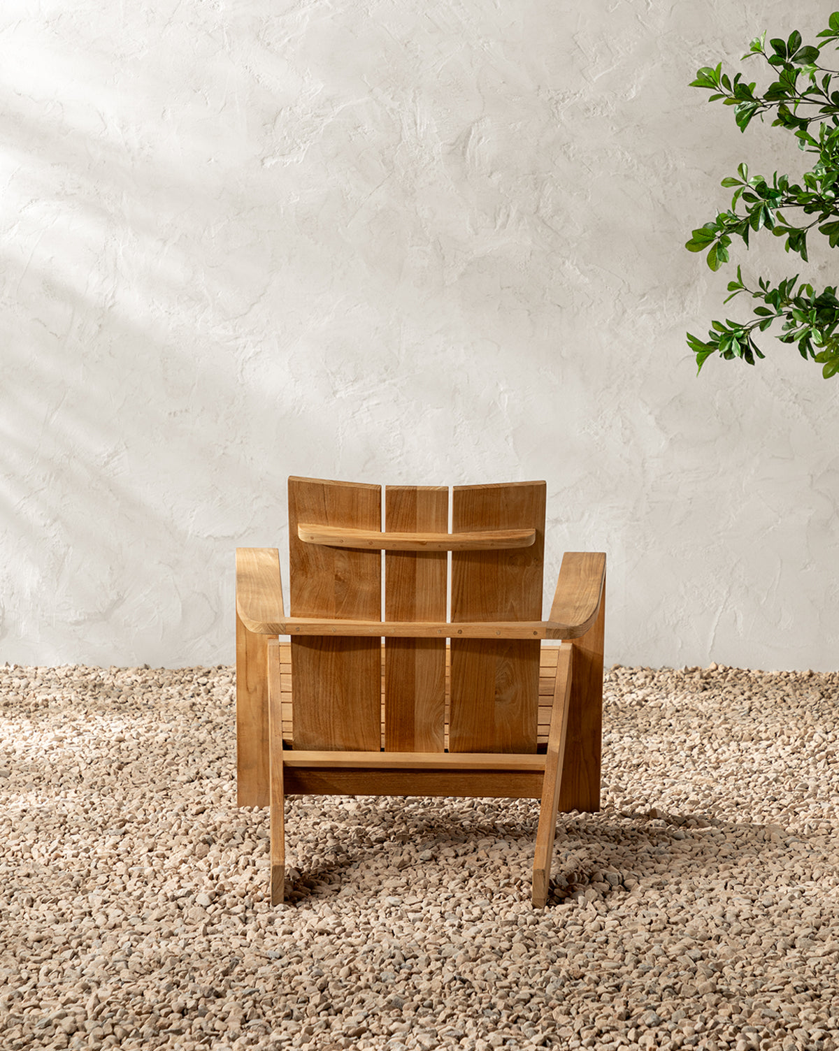 Triby Teak Outdoor Lounge Chair