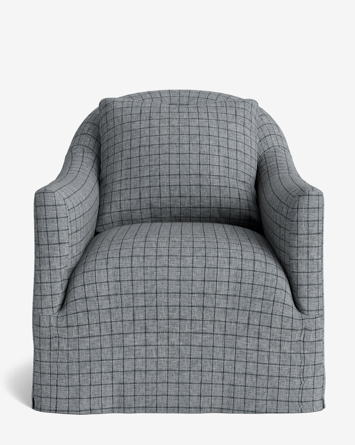 Trudeaux Slipcover Swivel Chair