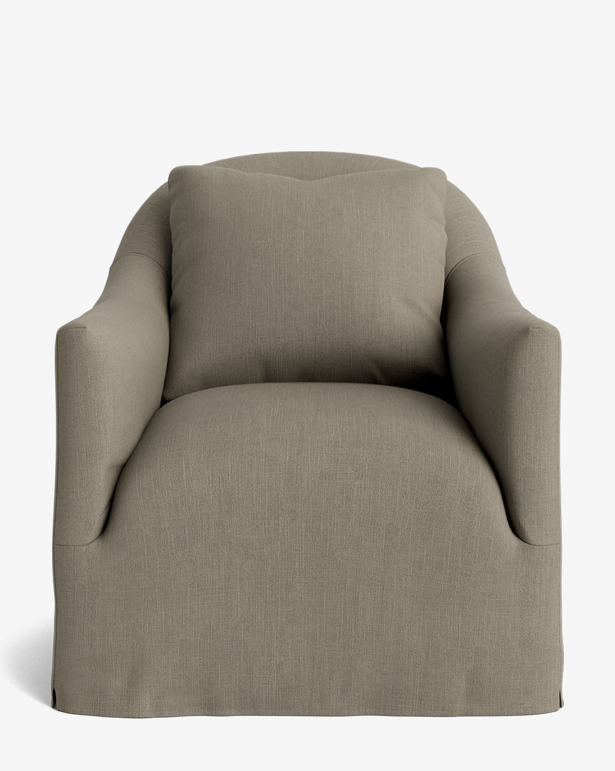 Trudeaux Slipcover Swivel Chair