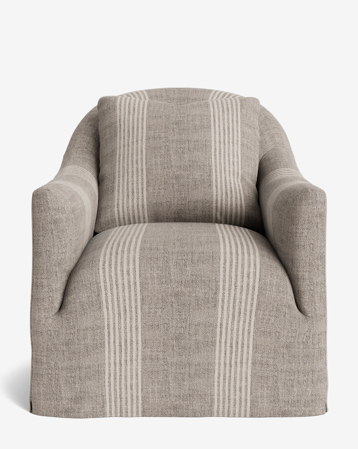 Trudeaux Slipcover Swivel Chair