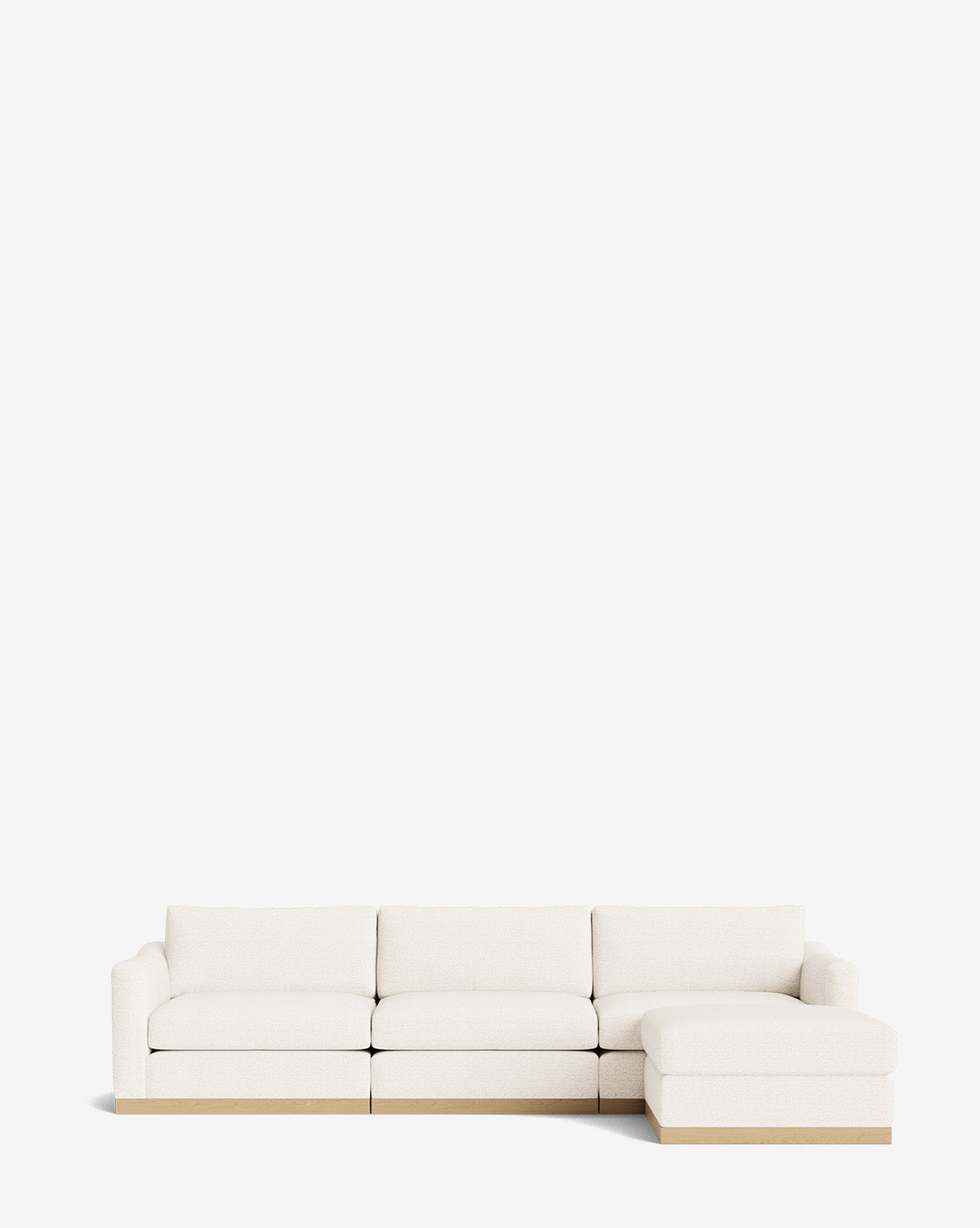 Vernon Modular Sofa with Ottoman 121"