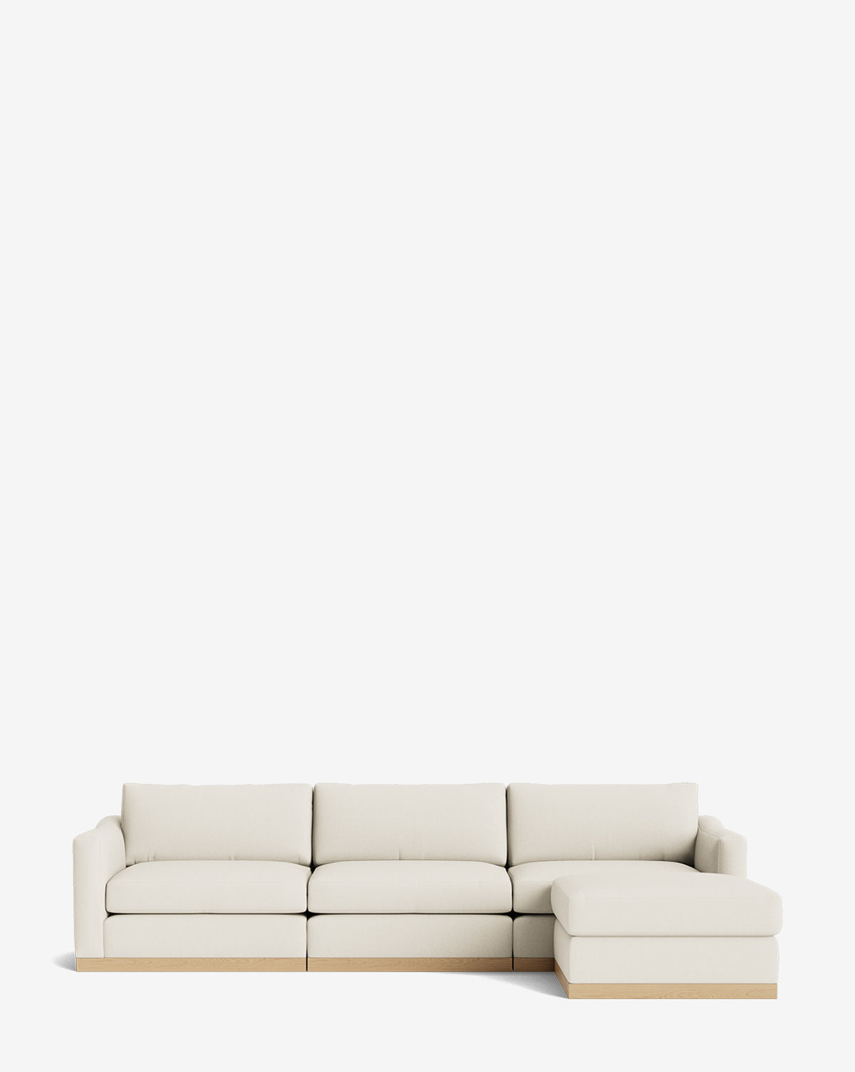 Vernon Modular Sofa with Ottoman 121"