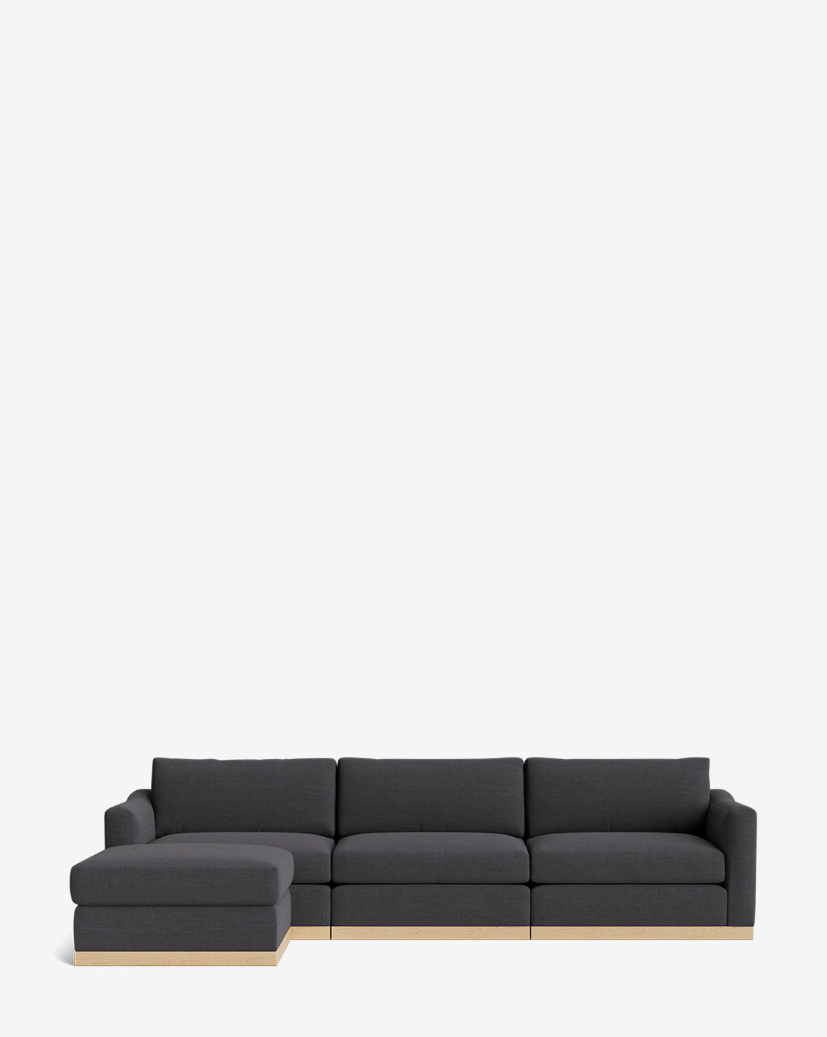 Vernon Modular Sofa with Ottoman 121"