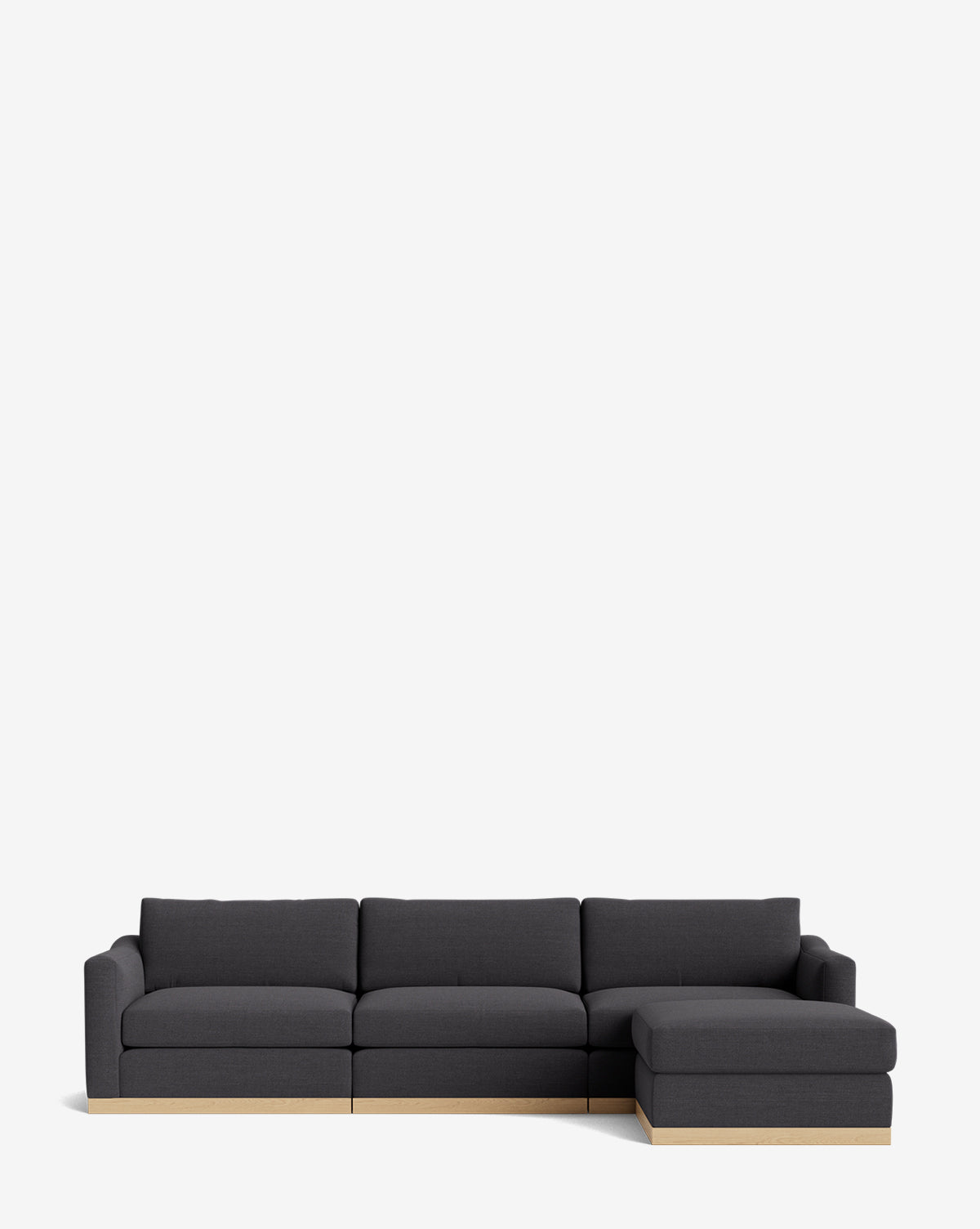 Vernon Modular Sofa with Ottoman 121"