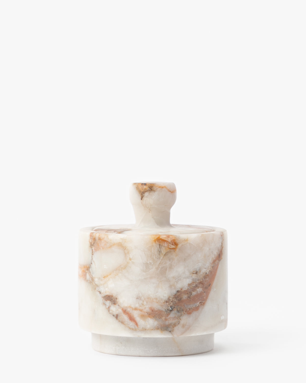 Verona Matte Marble Lidded Jar