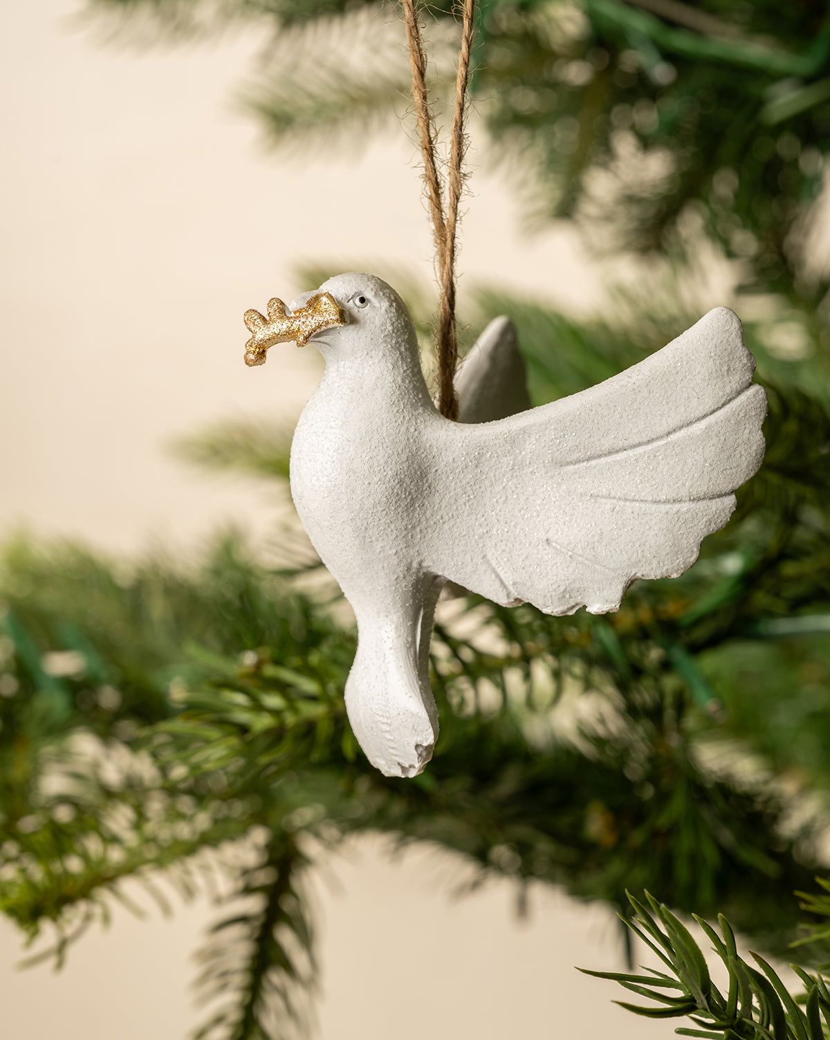 White Dove Ornament