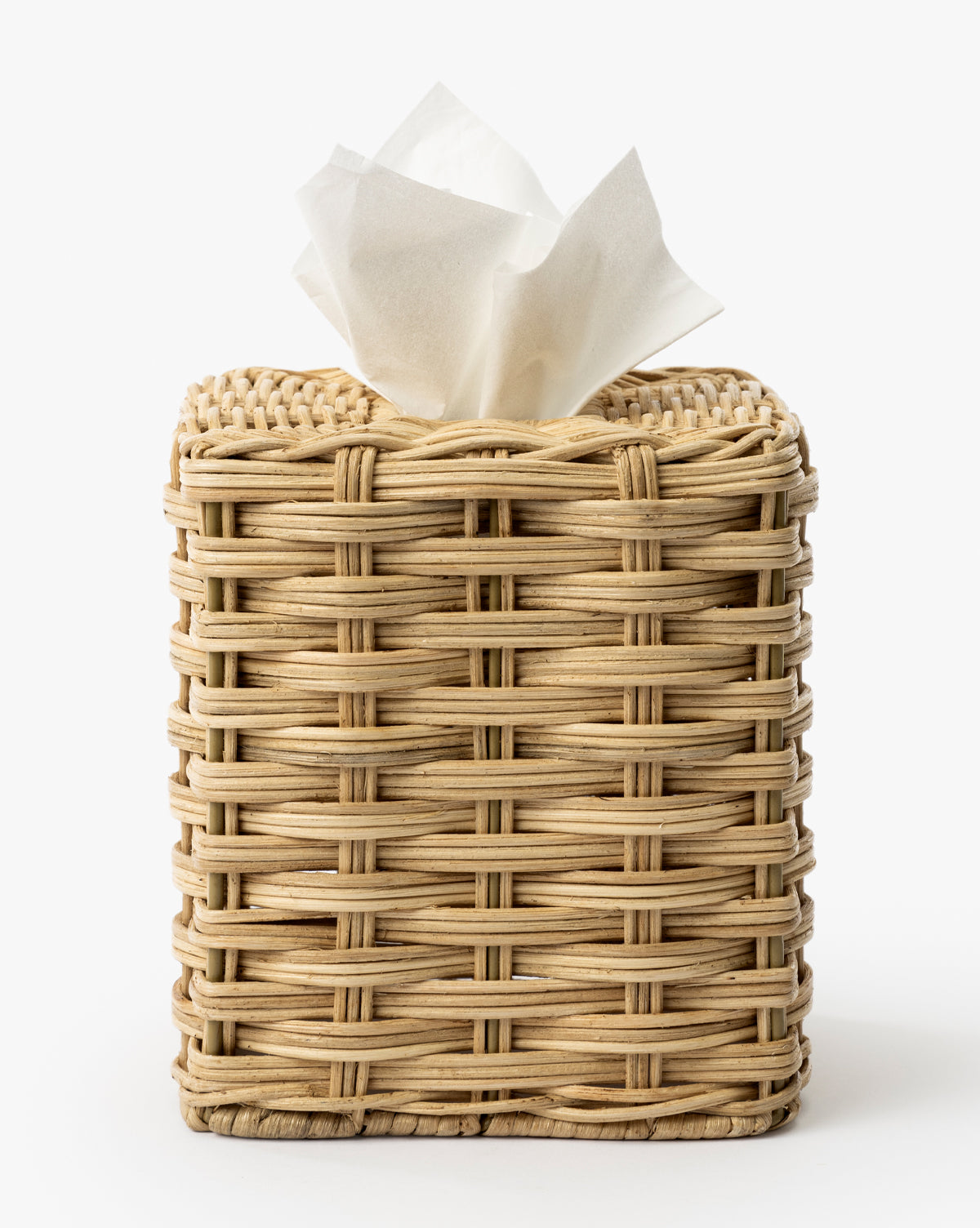 Wicker Tissue Box Cover