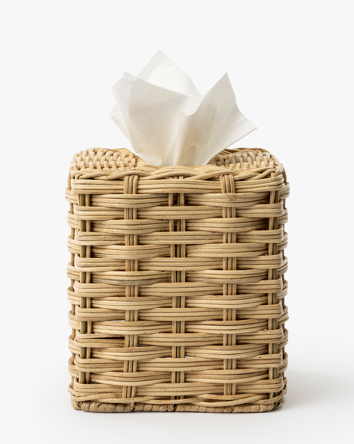 Wicker Tissue Box Cover