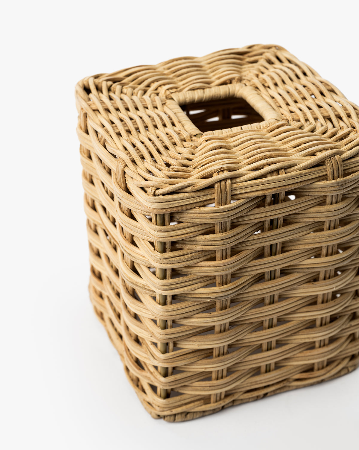 Wicker Tissue Box Cover