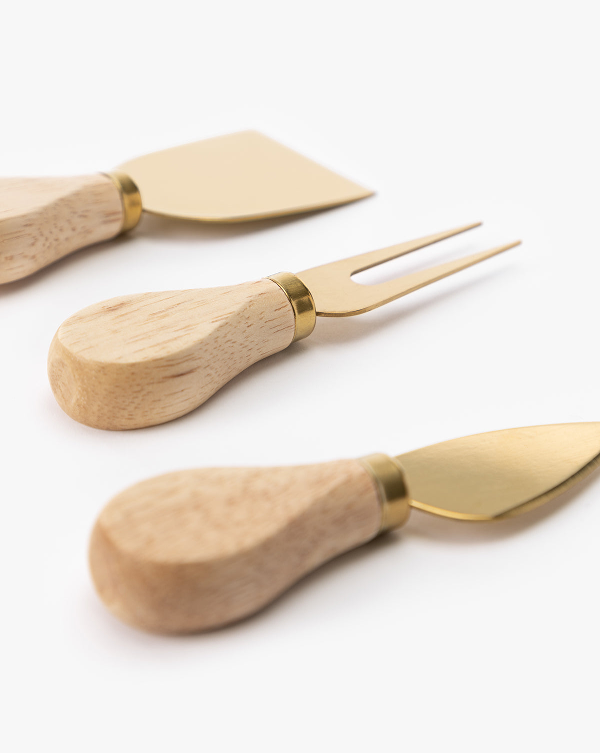 Wooden Handled Cheese Utensils