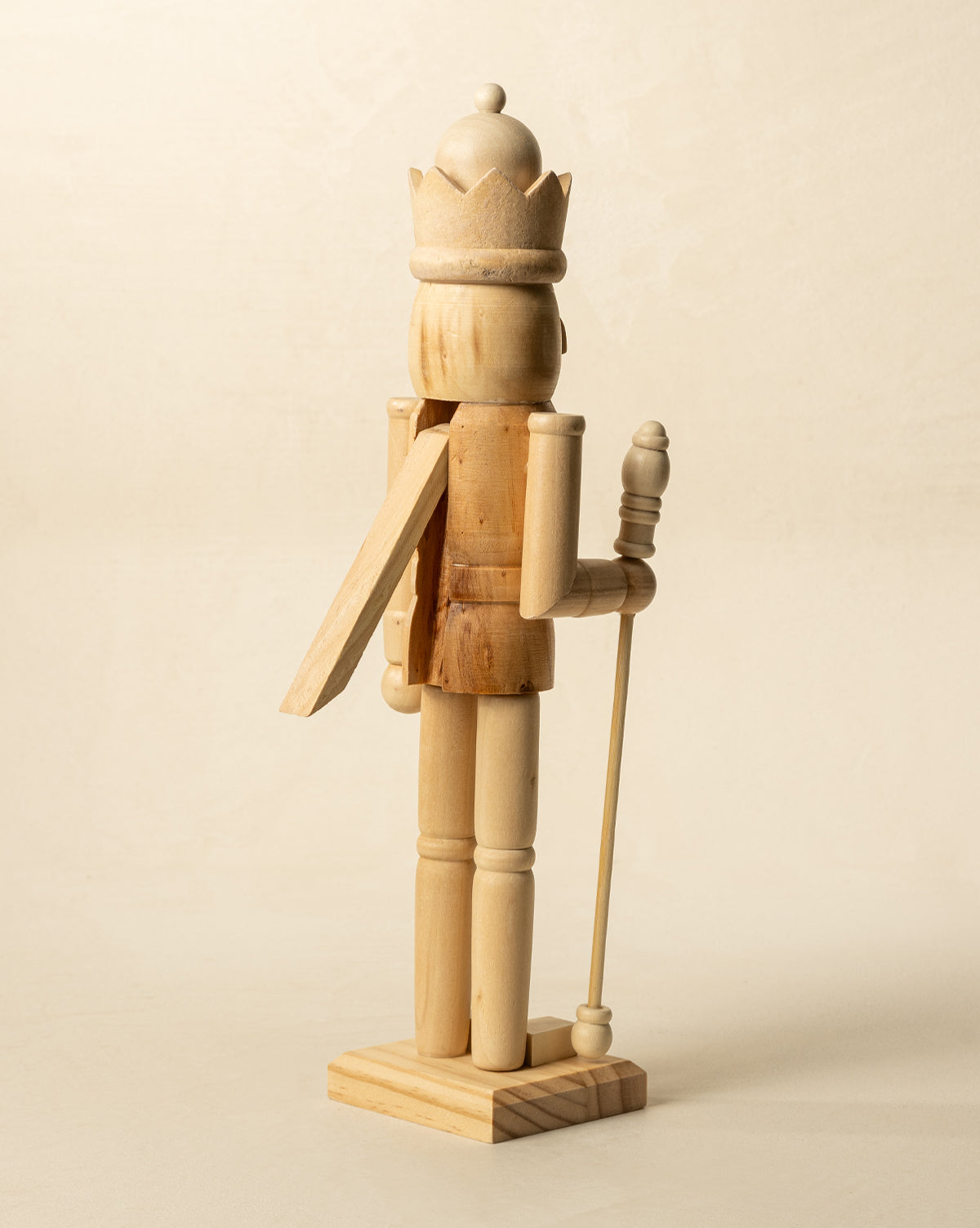 Wooden Nutcracker with Scepter