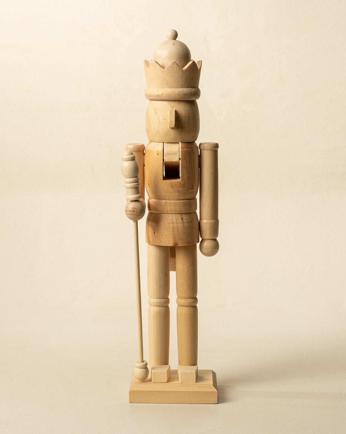 Wooden Nutcracker with Scepter