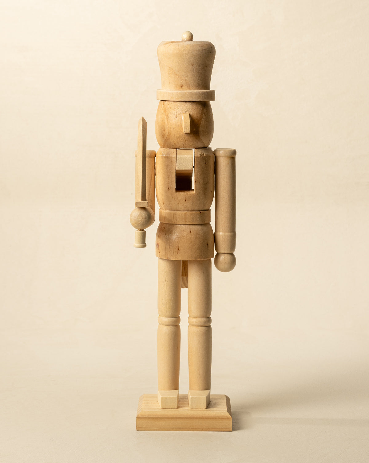 Wooden Nutcracker with Sword