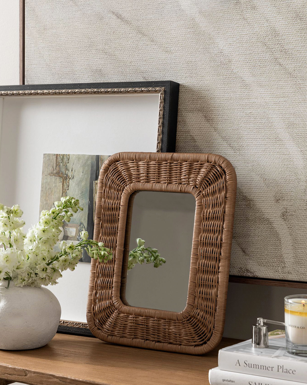 Jera Shelf Mirror