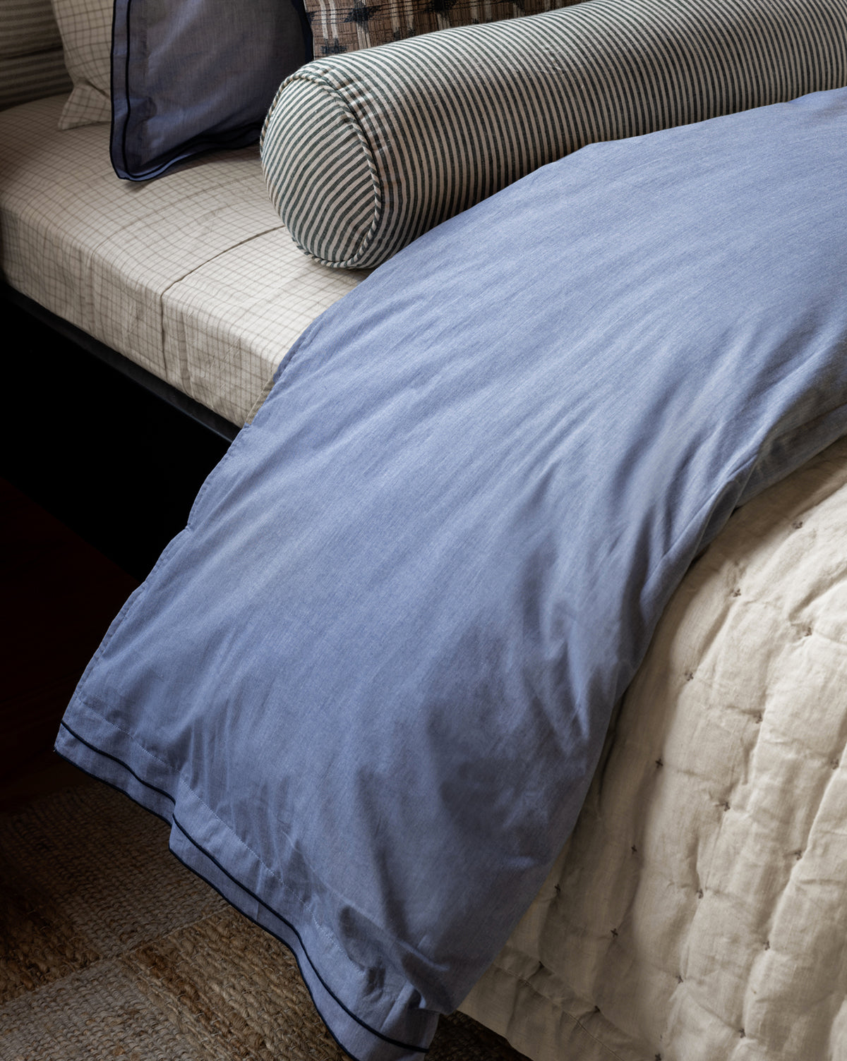 Devlin Chambray Duvet Cover & Sham Set