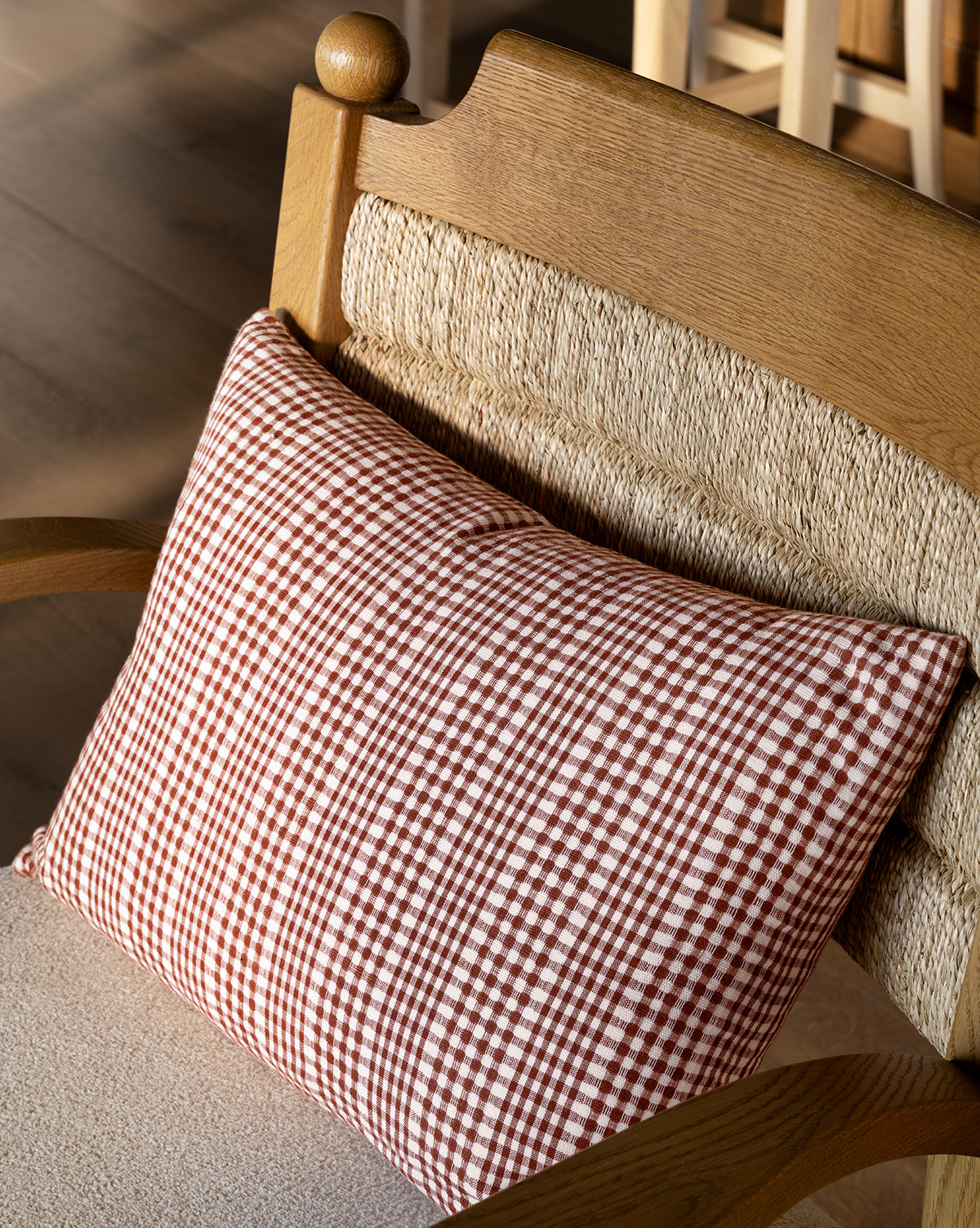 Spencer Gingham Pillow Cover