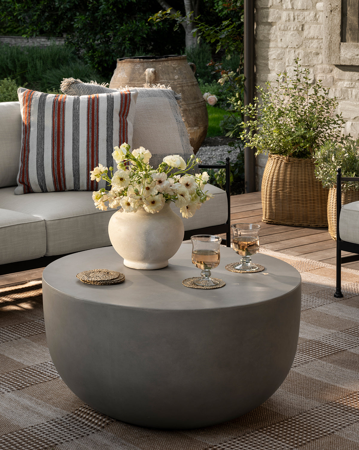 Caine Outdoor Coffee Table