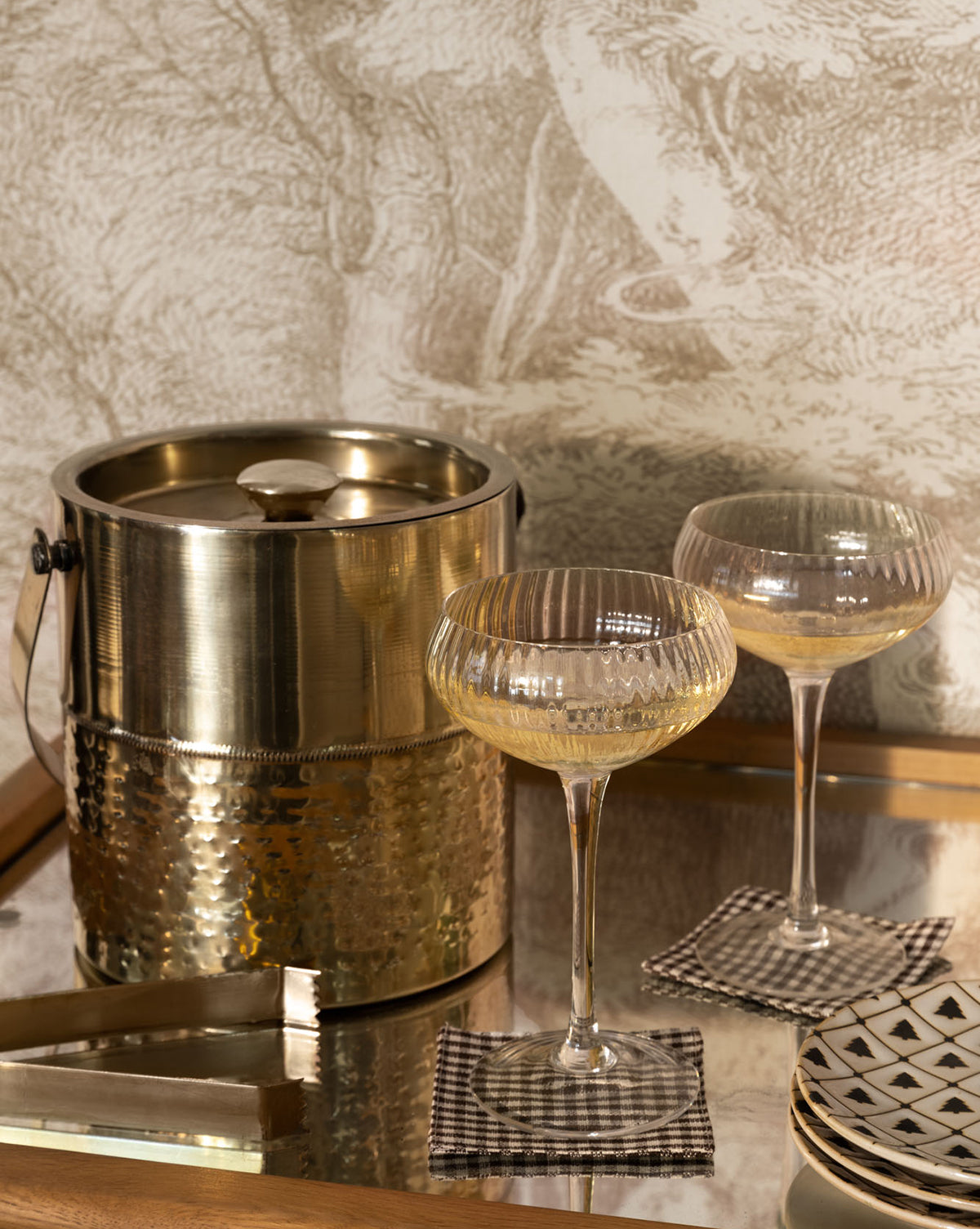 Brass Ice Bucket