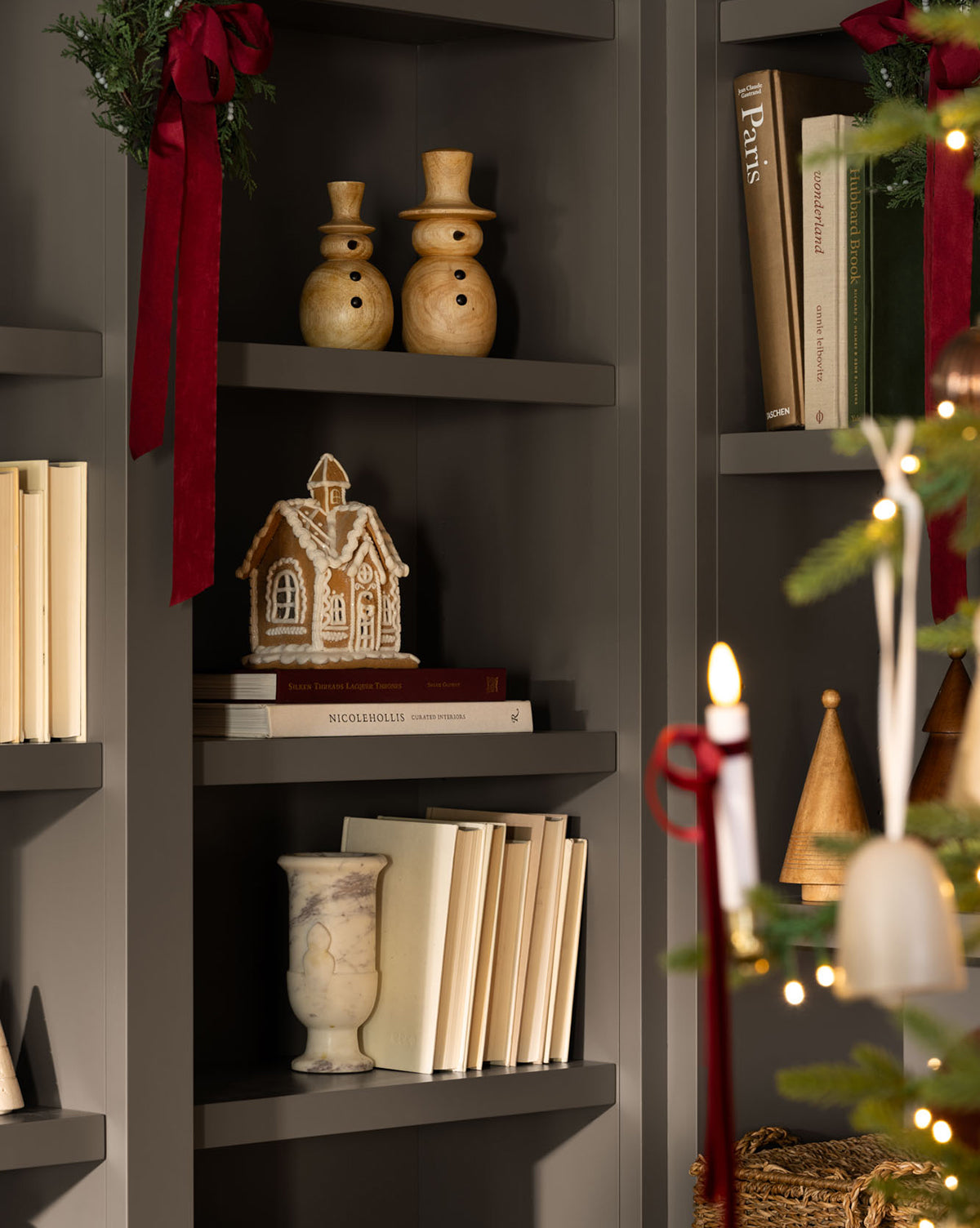 Lighted Gingerbread House